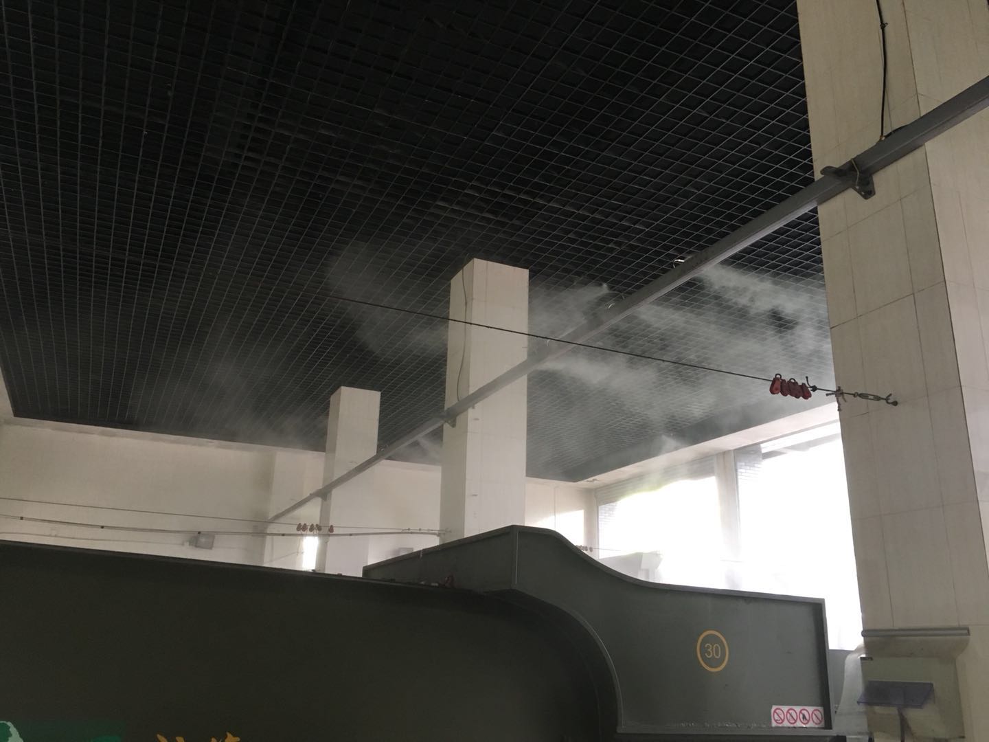 垃圾站噴霧除臭系統，植物液噴淋除臭設備